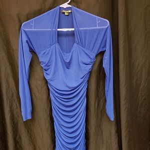 Blue nightclub dress